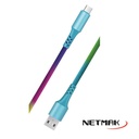 NETMAK CABLE USB A MICRO USB 2A 1M MAGIC SERIES NM-115