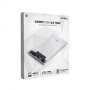 NETMAK CARRY DISK EXTERNO TRANSPARENTE / 2.5" SATA USB 2.0 NM-CASE-TR