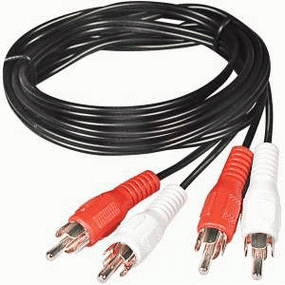 MX7 CABLE AUDIO 2 RCA MACHO A 2 RCA MACHO  - 3 MTS - CAU016 - MX7