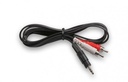 MX7 CABLE AUDIO 3.5 PLUG A 2 RCA MACHO  - 3MTS - MX7 -CAU004