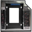 GENERICA CADDY SEGUNDO DISCO NOTEBOOK HDD - SSD SATA 9.5mm