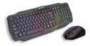 OFFICE KIT TEC+MOU GAMER OFF-KM301G RETROILUMINADO OFFICE USB