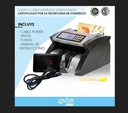 OVERCASE CONTADORA DE BILLETES OVERTECH AL-6000 LCD DISPLAY DOBLE / DETECTOR DE FALSOS