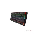 NETMAK TECLADO MECANICO RGB/TKL 60%/ NEGRO NM-DOMINATE