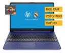 HP 15-FC0250LA RYZEN 5 7520U/8GB/SSD 512GB/15.6" HD/WIN11/ESPAÑOL/ BLUE (+MOCHILA)