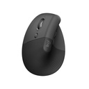 MOUSE LOGITECH LIFT VERTICAL ZURDO WIRELESS BLACK