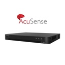 DVR HIKVISION ACUSENSE DE 16 CH + 8 IP, 2MPX CON RECONOCIMIENTO FACIAL. 2HDD HASTA 10TB.