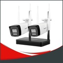 KIT NVS DE 2 MP SOPORTA SD HASTA 512, INCLUYE: 2 CAMARAS BULLET DE 2MP LENTE DE 2,8, IP66.