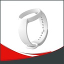 ACCESORIO DE PULSERA PARA BOTON DE EMERGENCIA PORTATIL, GOMA HIPOALERGENICA.