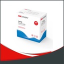 CABLE UTP HIKVISION INTERIOR 100% COBRE CAT5E, BOBINA 100 MTS.