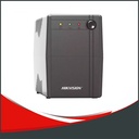 UPS HIKVISION DE 600VA/360W, 4 SALIDAS TOTALES 3 CON RESPALDO, 1 SIN RESPALDO.