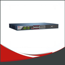 SWITCH HIKVISION ADMINISTRABLE, 16 PUERTOS POE 100MB, 2 PUERTO DE 1000 MB COMBOS.