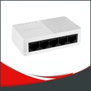 SWITCH PLASTICO HIKVISION DE 5 PUERTOS DE 10 A 100MB, DISEÑO SIMPLE Y COMPACTO.