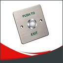 BOTON DE SALIDA Y EMERGENCIA HIKVISION, ALUMINIO, DIMENSIONES 86X86X20