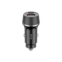 NETMAK CARGADOR PARA AUTO 48W DOBLE PUERTO (USB C + USB A) NM-UCC12