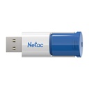 PEN DRIVE 256 GB NETAC U182 3.0 WHITE/BLUE RETRACTIL
