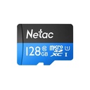 MEMORIA MICROSD 128GB CLASE 10 NETAC P500 STANDARD C/ADAPTER
